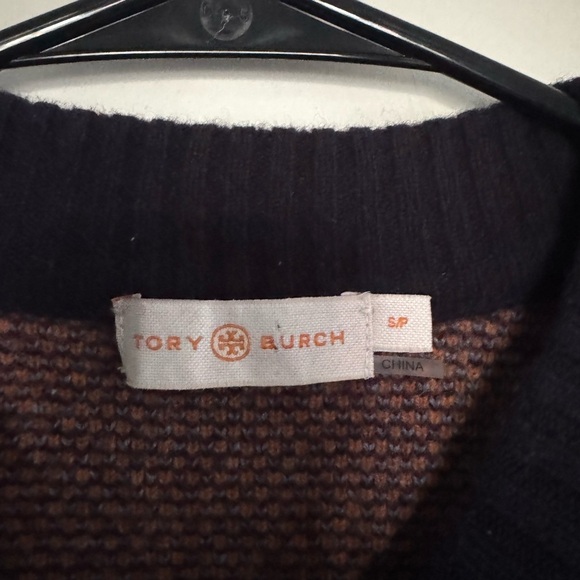 Tory Burch embellished Block Print Patterned Wool Sweater - Picture 6 of 10